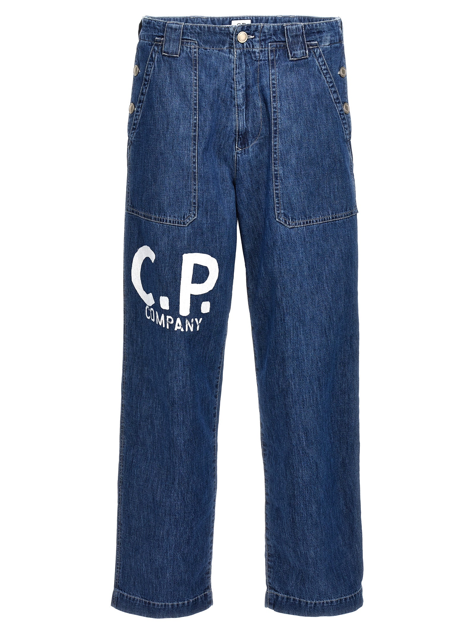 C.P. Company LOGO PRINT JEANS 16CMPA134A006524WD11