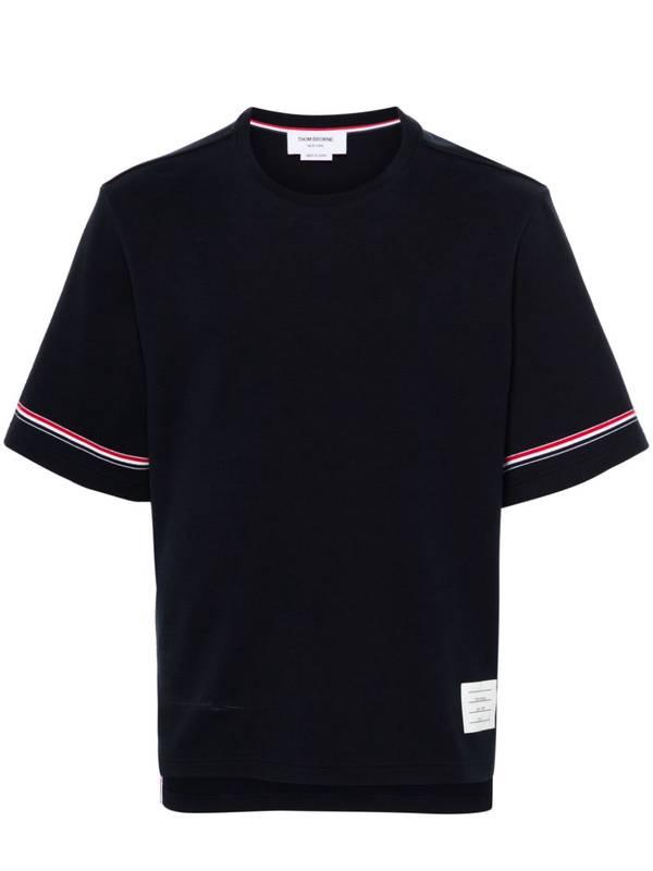 Thom Browne T-shirts and Polos Blue MJS282AJ0199415（Tシャツ・カットソー） | トム・ブラウンのファッション通販  - Stok