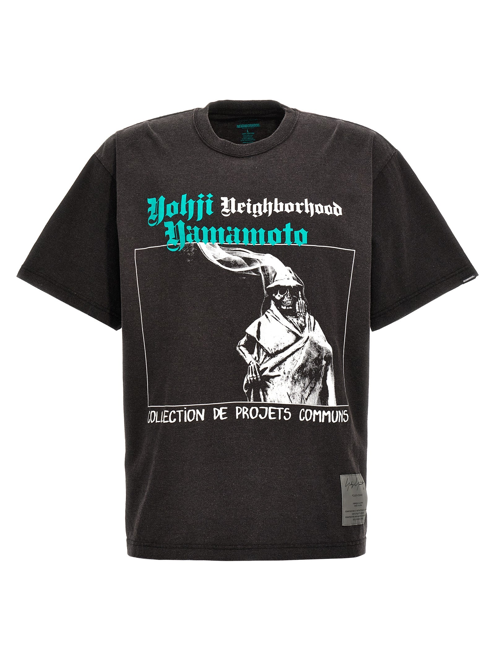 Yohji Yamamoto 'NEIGHBORHOOD' T-SHIRT HST81286GREY1