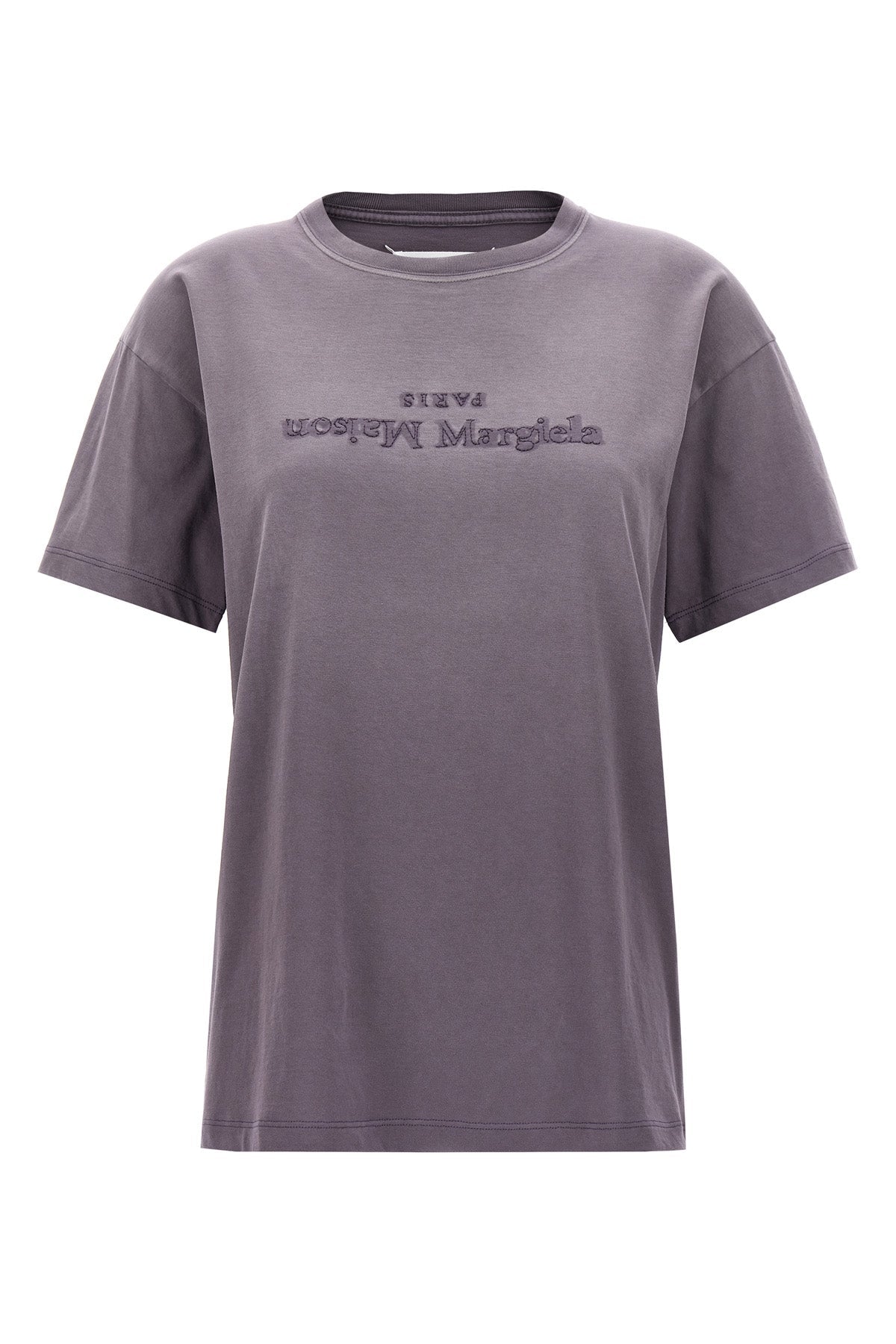 MAISON MARGIELA LOGO EMBROIDERY T-SHIRT