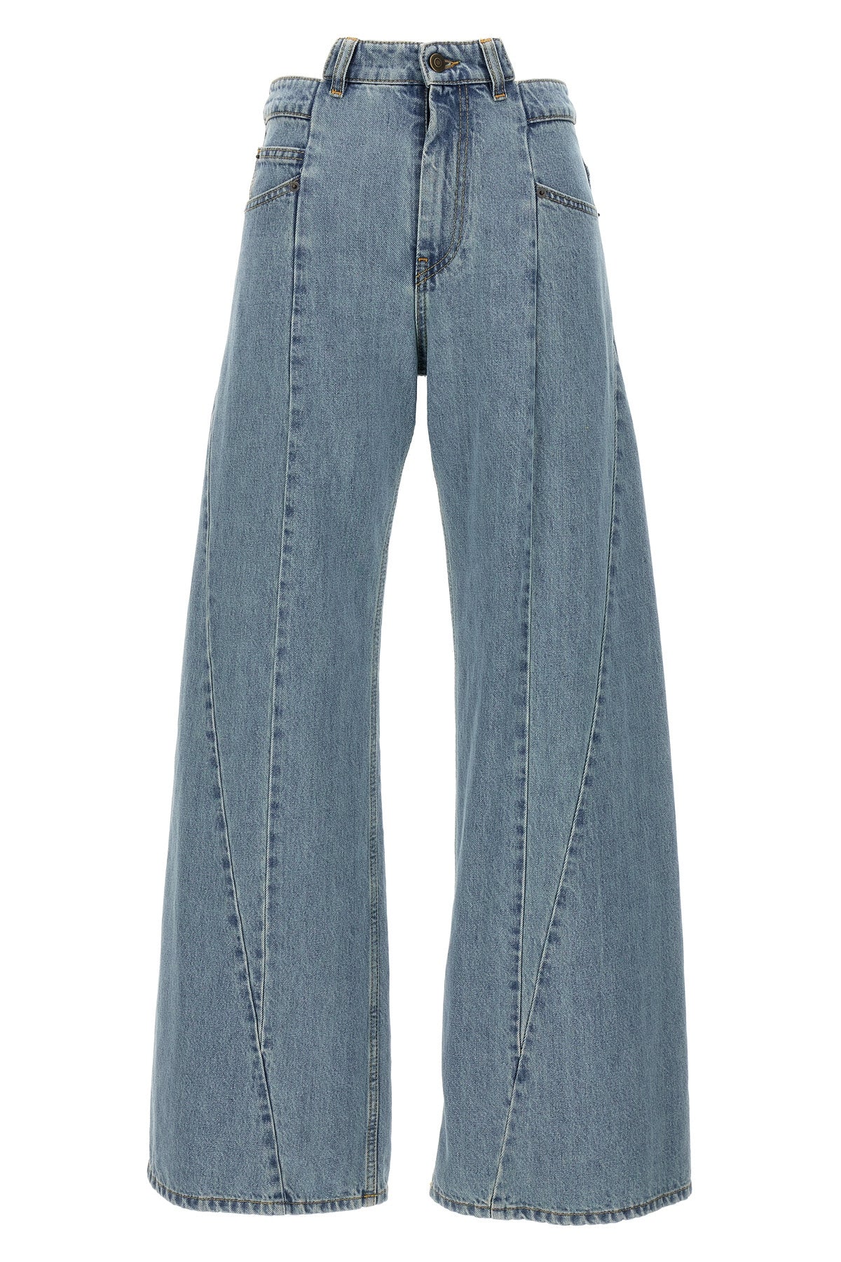 Maison Margiela ASYMMETRICAL WAIST JEANS S51LA0128S30617966