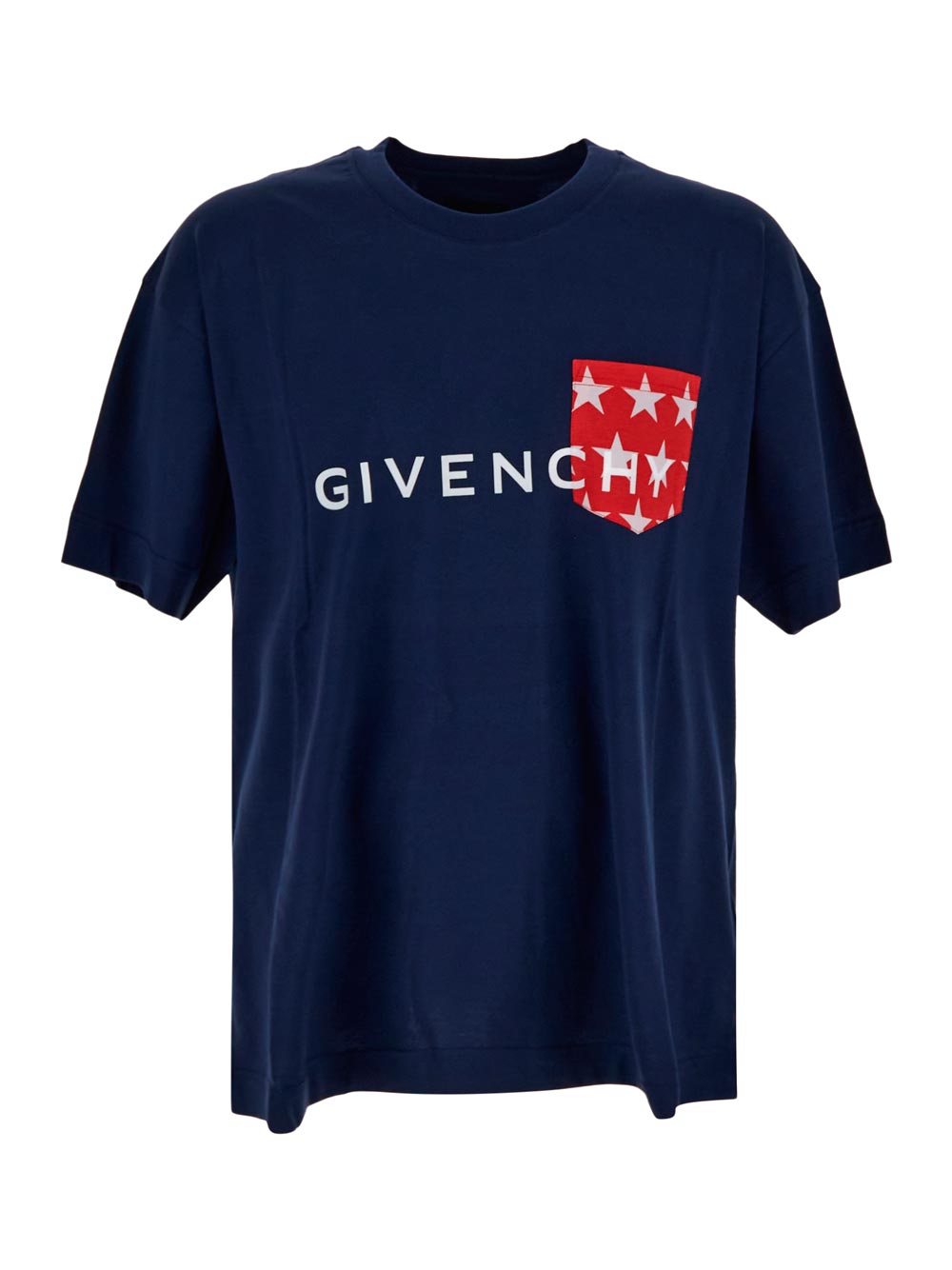 GIVENCHY T-shirt blue – Stok