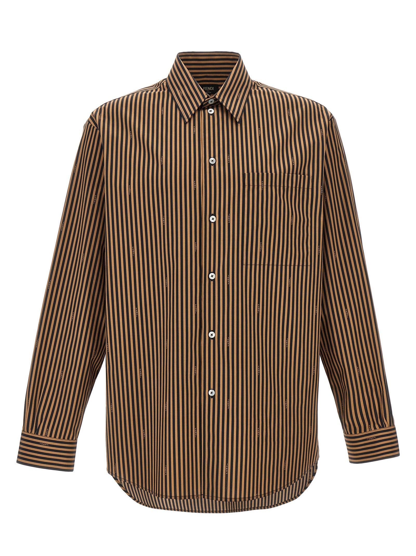 FENDI PEQUIN STRIPES SHIRT FS1285ARXKF13IZ（シャツ・ブラウス） | フェンディのファッション通販 - Stok