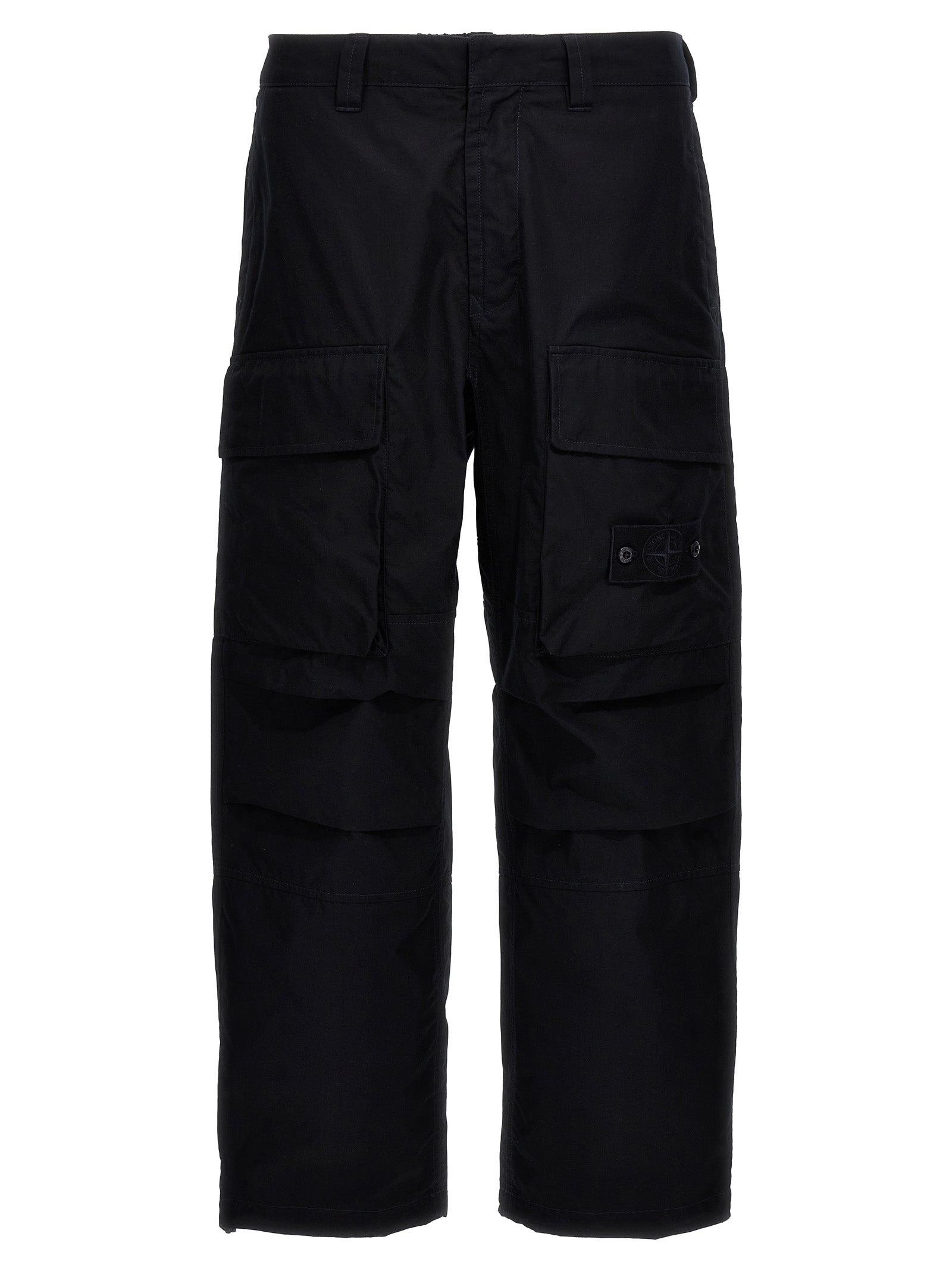 STONE ISLAND organic cotton ghost piece cargo pants. 8015309F1V0020