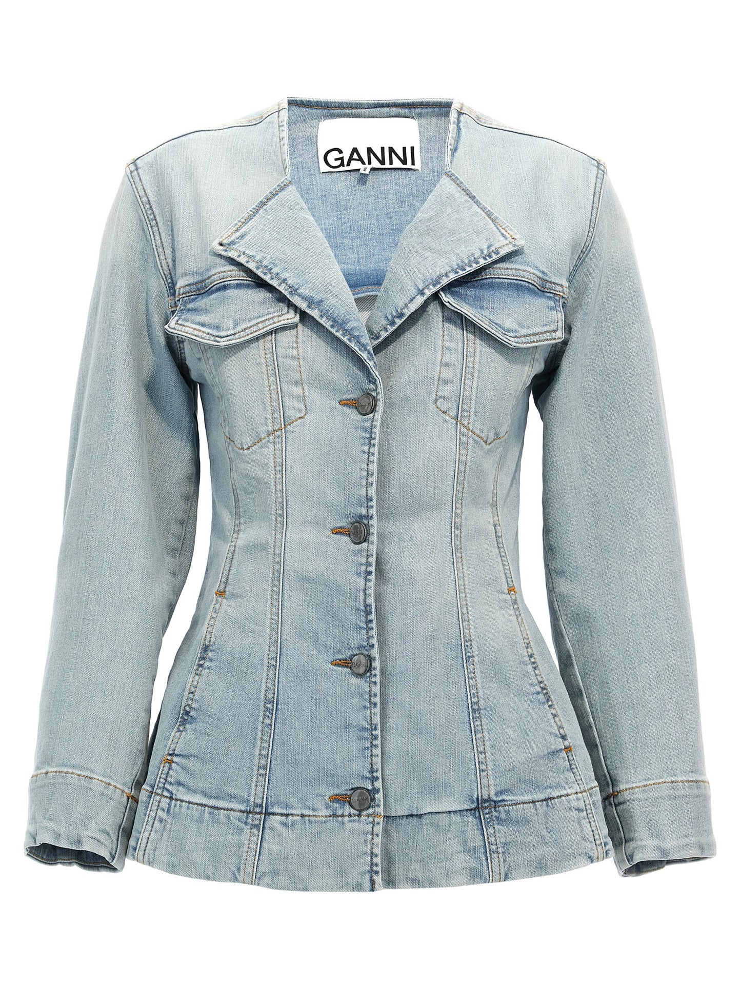 GANNI DENIM BLAZER J1471091