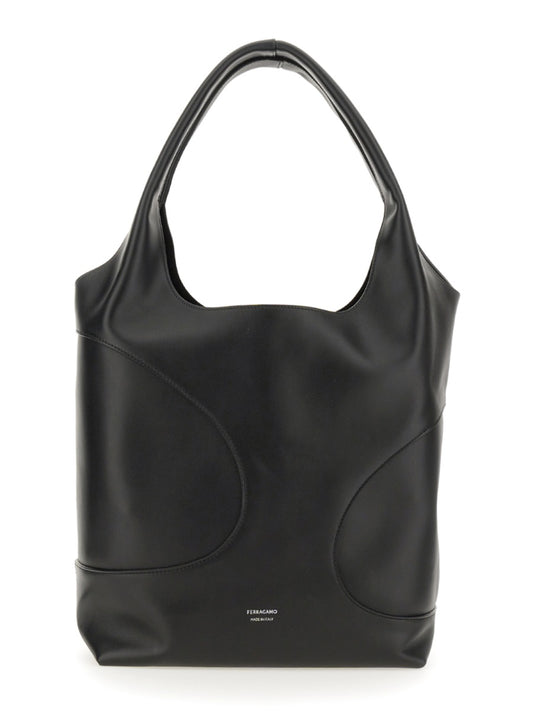 FERRAGAMO HOBO BAG WITH CUT OUT 771418215985014