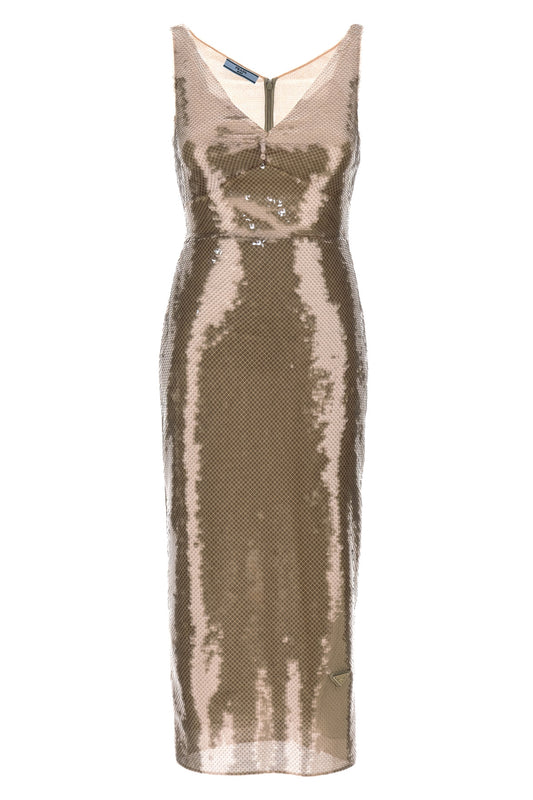 Prada SEQUIN DRESS P3L12RSOOO13YFF0164