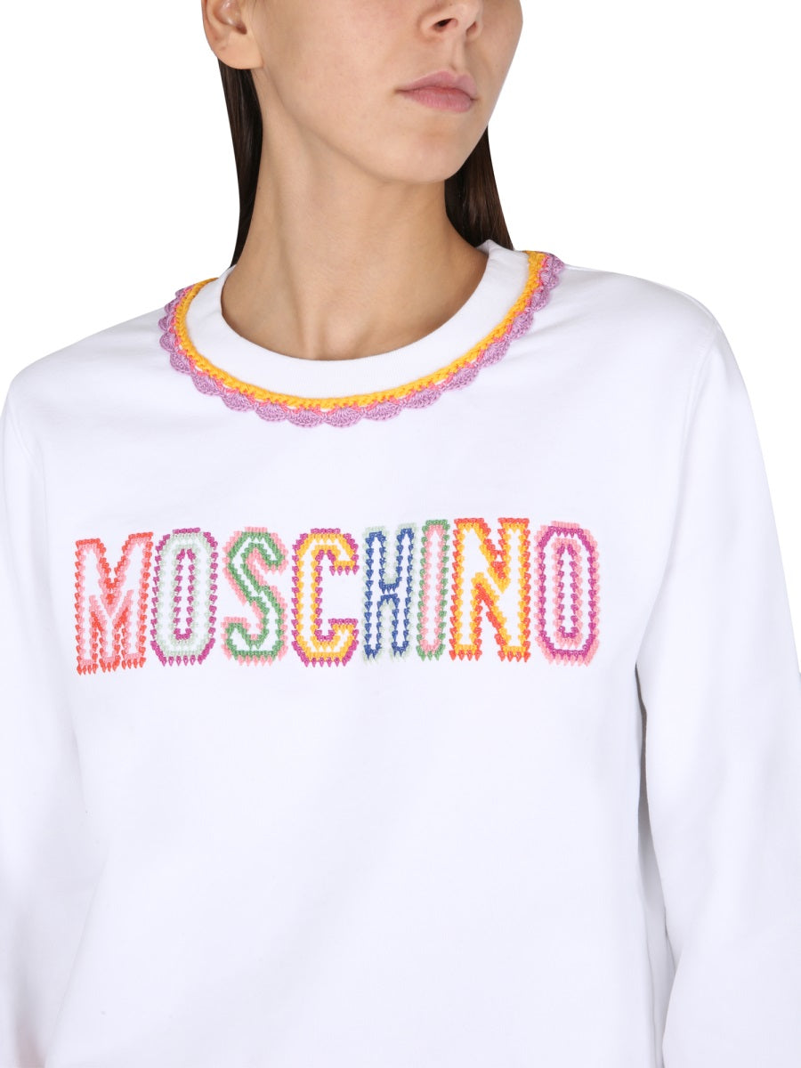 MOSCHINO CREWNECK SWEATSHIRT 170205281001