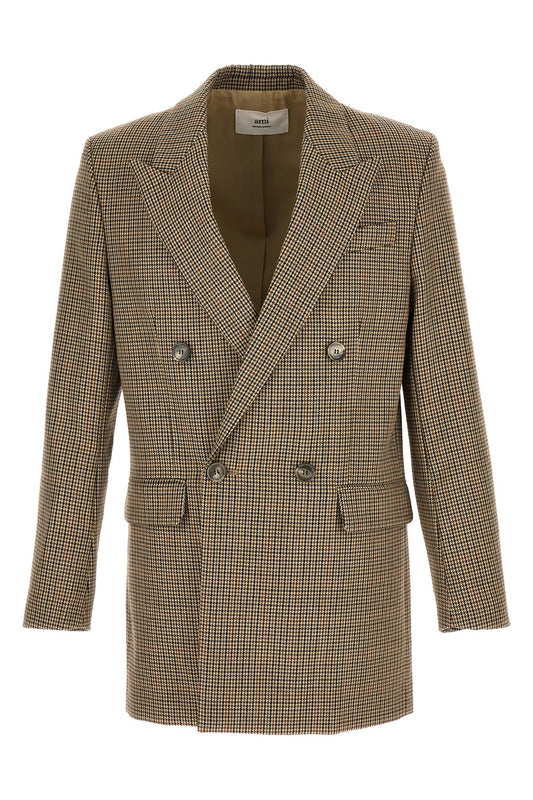 AMI Paris HOUNDSTOOTH BLAZER HBV311WV0032270