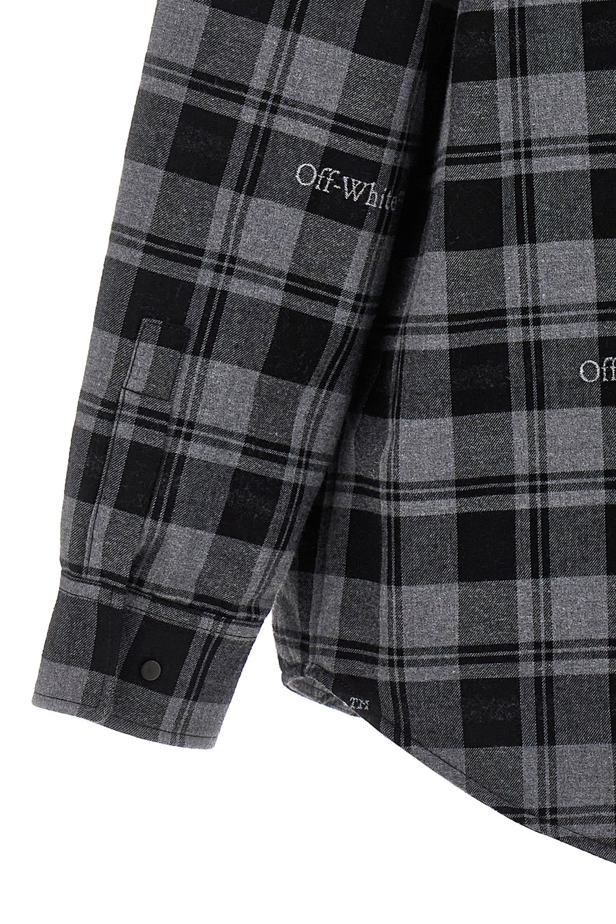 Off-White 'CHECK FLANNEL PADDED' JACKET OMES003F23FAB00108000800