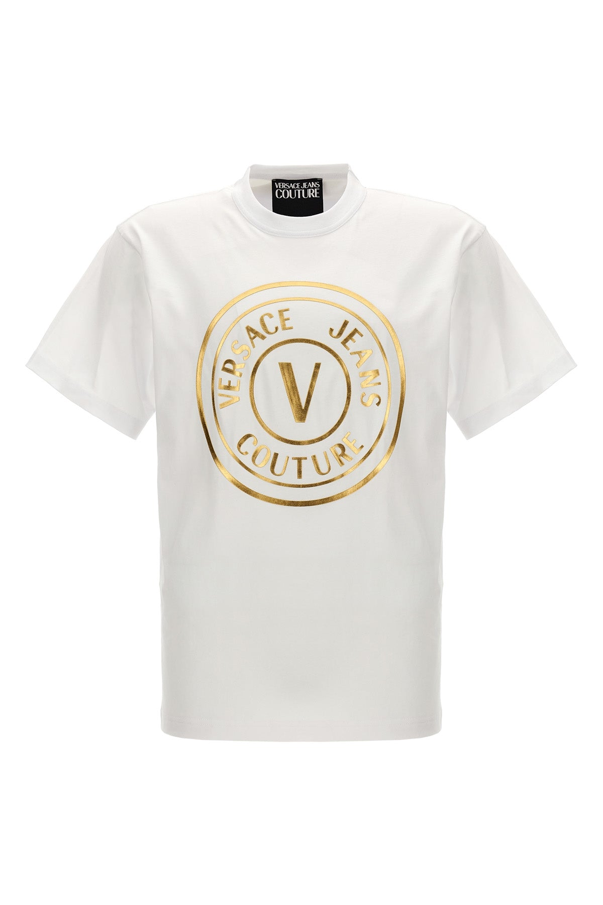 VERSACE JEANS COUTURE LOGO T-SHIRT 76GAHT04CJ00TG03