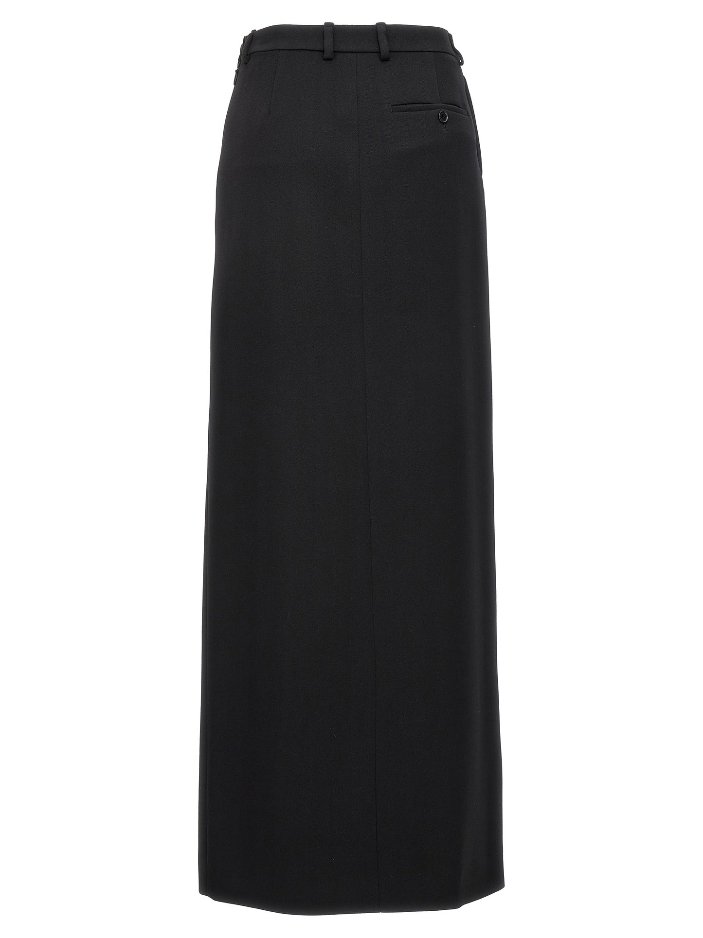 Balenciaga LONG WOOL SKIRT 773547TPT241000