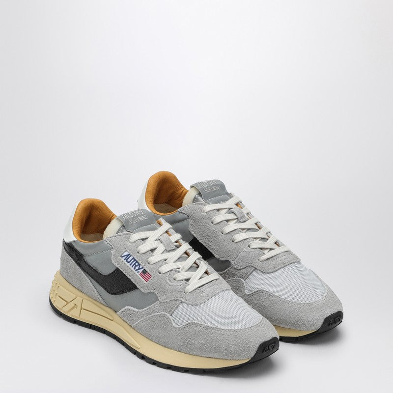 AUTRY Reelwind Sneaker in grey nylon and suede WWLMRL04P_AUTRY-RL04