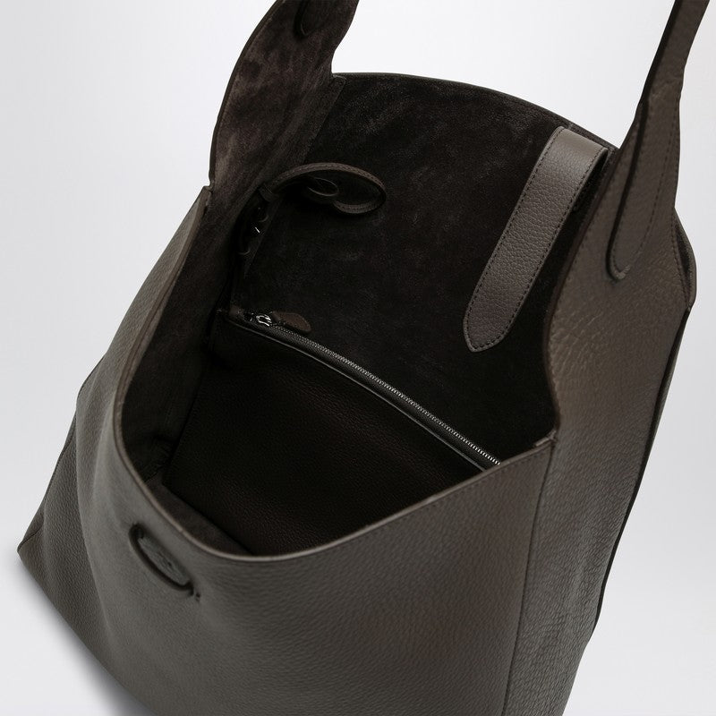 The Row Blake brown hobo bag W1699L129P_THERO-ELPLD