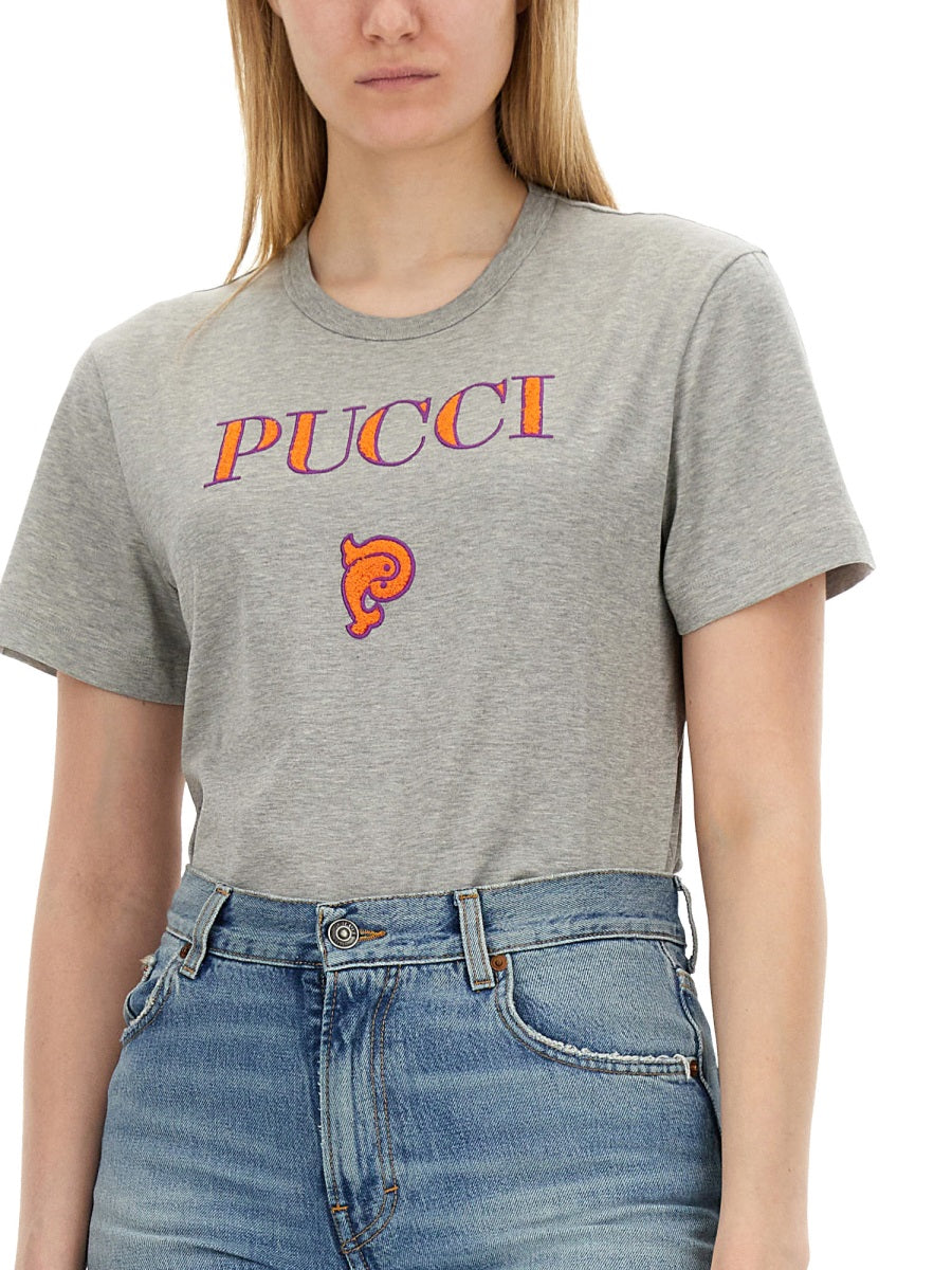 Emilio Pucci T-SHIRT WITH LOGO 4HTP764H983A52