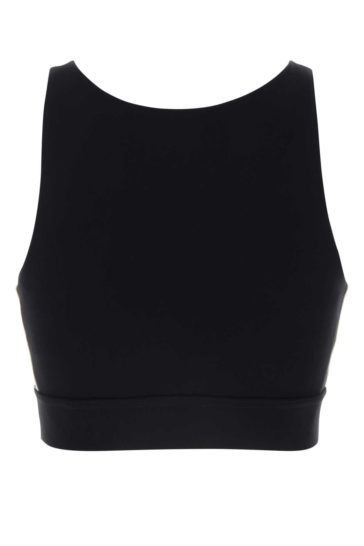 Palm Angels CROP TOP WITH LOGO PWVO001S24FAB0021003