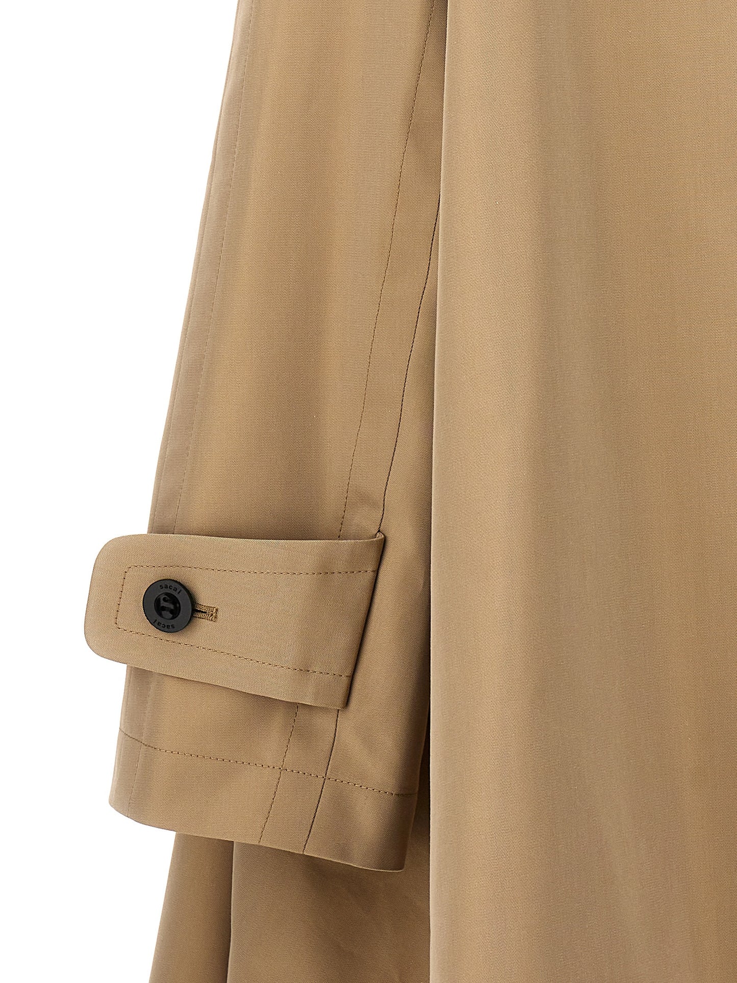 sacai DRESS INSERT TRENCH COAT 2407239651