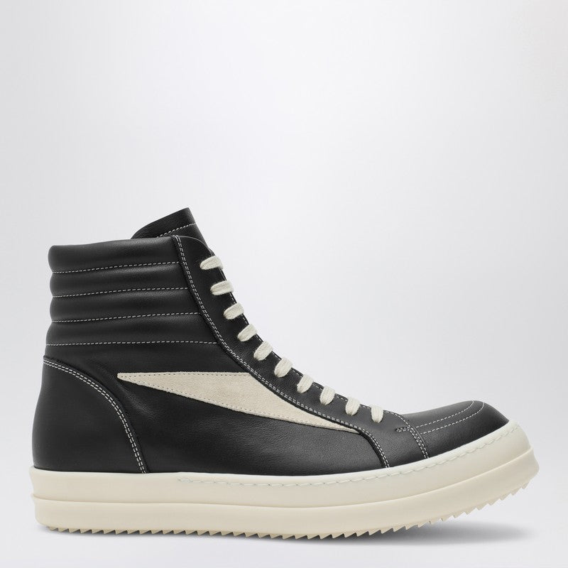 Rick Owens High Vintage black/white suede Sneaker RU02D6896LCOLVSP_RICKO-911