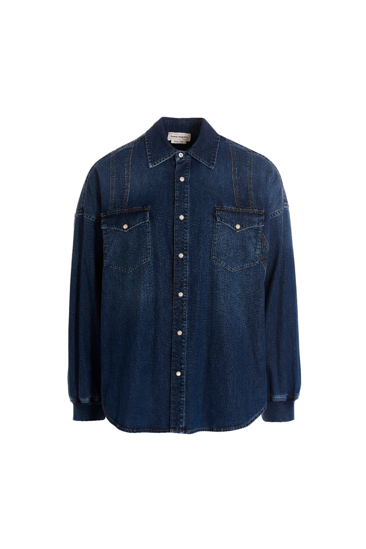 Alexander McQUEEN DENIM SHIRT 735255QUY824001