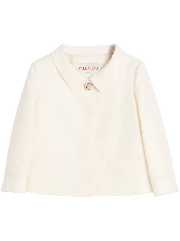 Valentino Garavani Valentino Jackets Ivory BCE3Y01CFA03