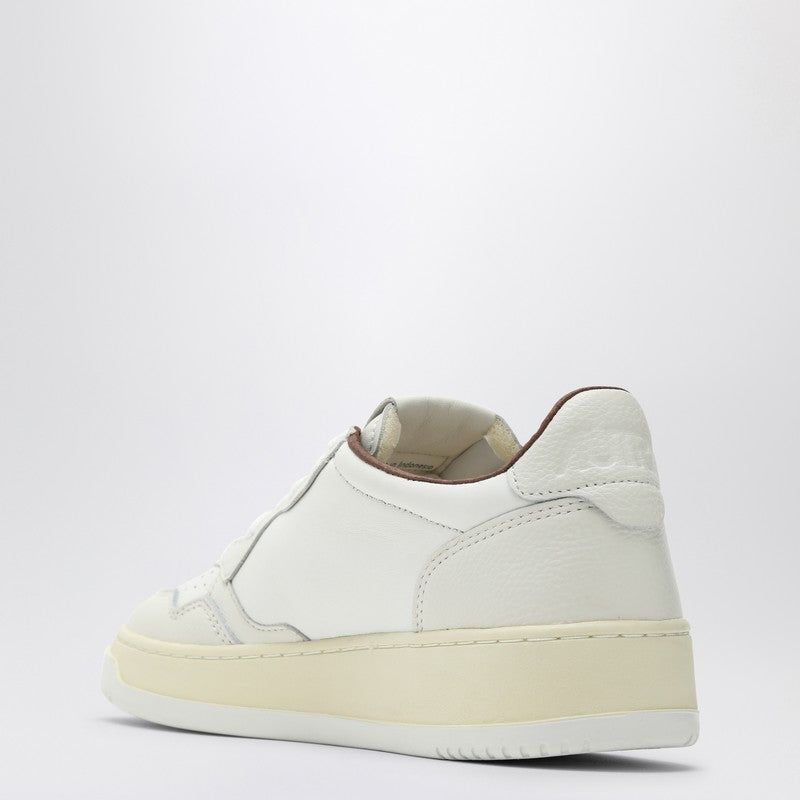 AUTRY Medalist white/brown leather sneaker AULWDT01P_AUTRY-DT01