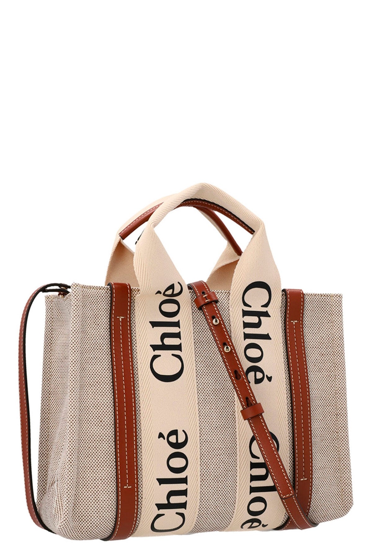 Chloé SHOPPING 'WOODY SMALL' CHC22AS397I2690U