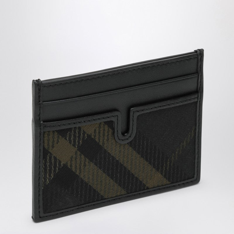 Burberry Black card holder with Check motif 8098454160998P_BURBE-C1479