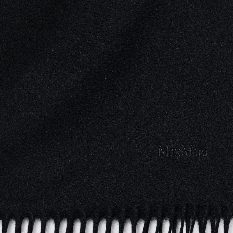 Max Mara Black cashmere scarf BACIWOP_MAXM-006