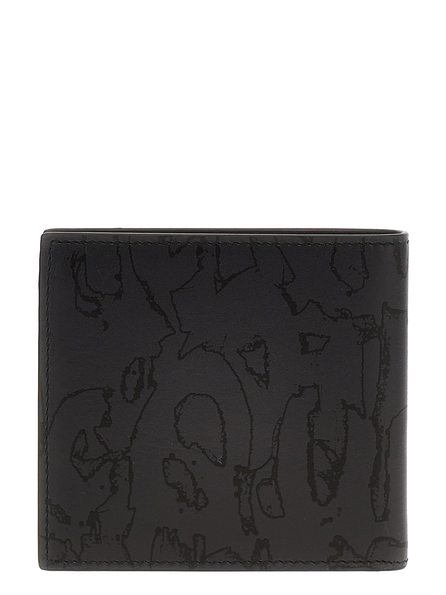 Alexander McQUEEN 'GRAFFITI' WALLET 6021371AAQ41000