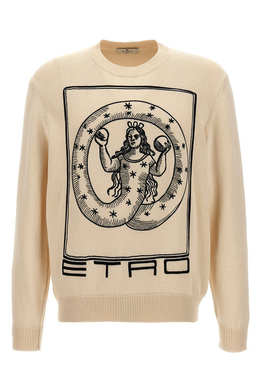 ETRO LOGO EMBROIDERY SWEATER MRKF0003AC233W3796