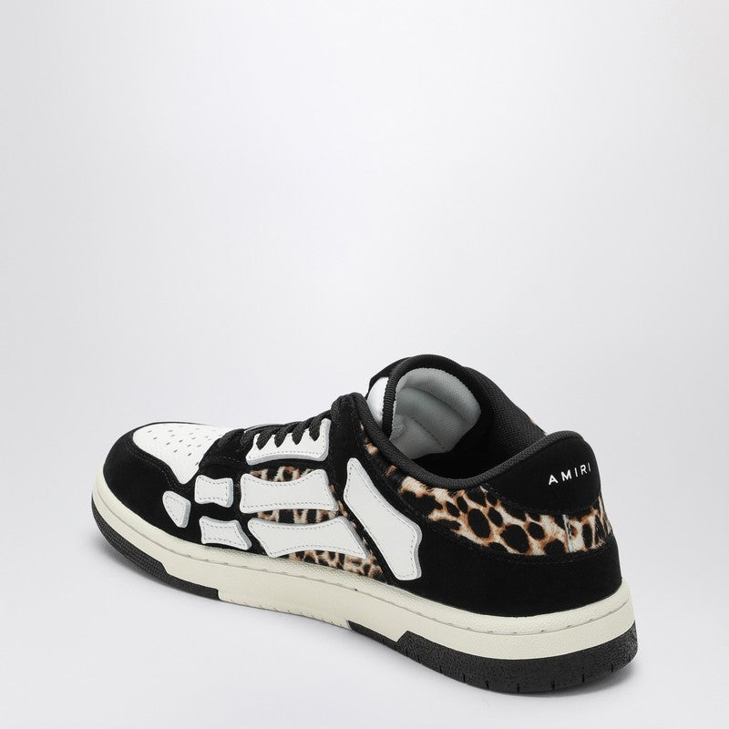 AMIRI Leopard Skel Top low black/white Sneaker AMFOSR1057LEP_AMIRI-001