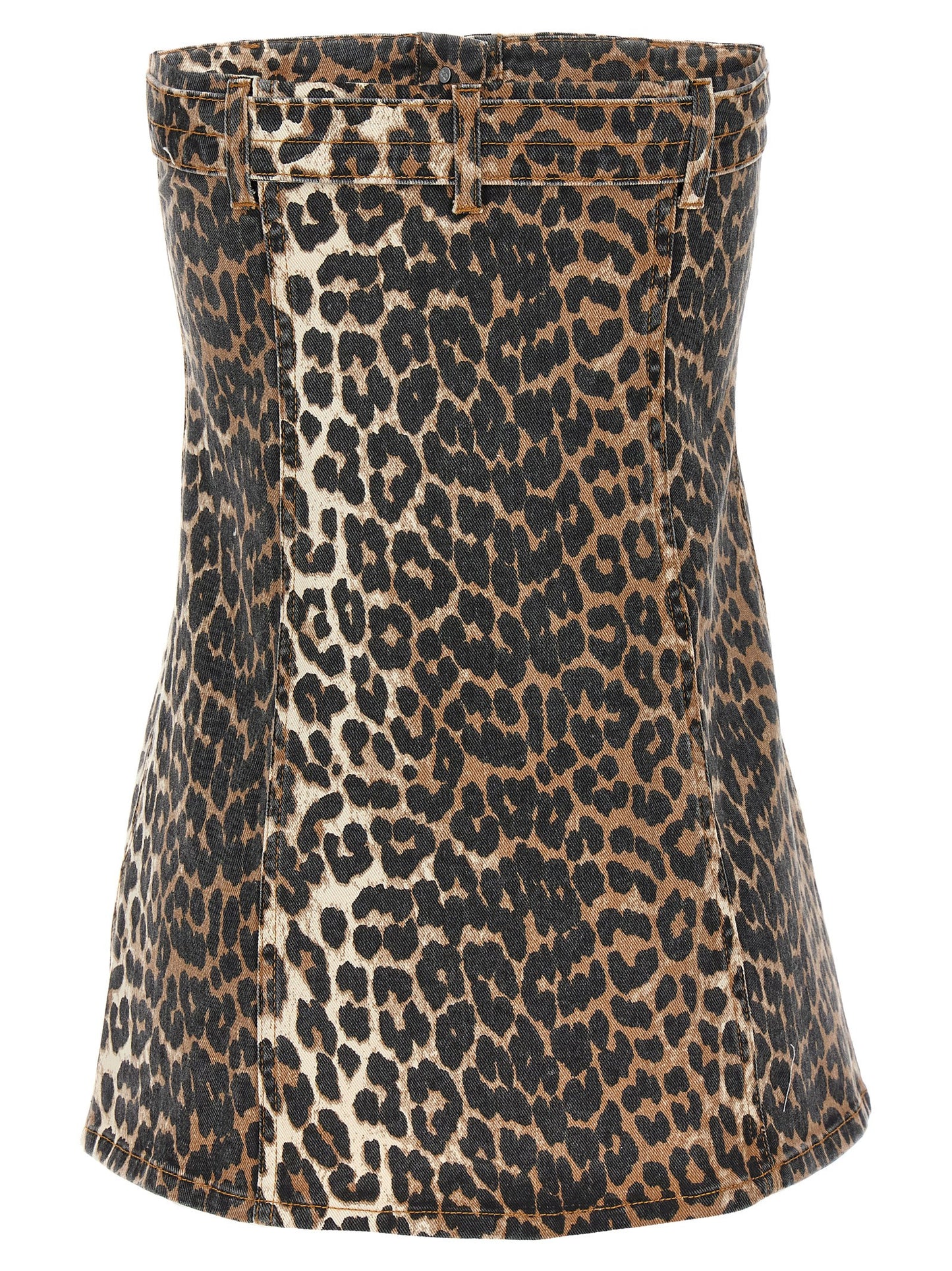 GANNI 'LEOPARD' TOP J1442943