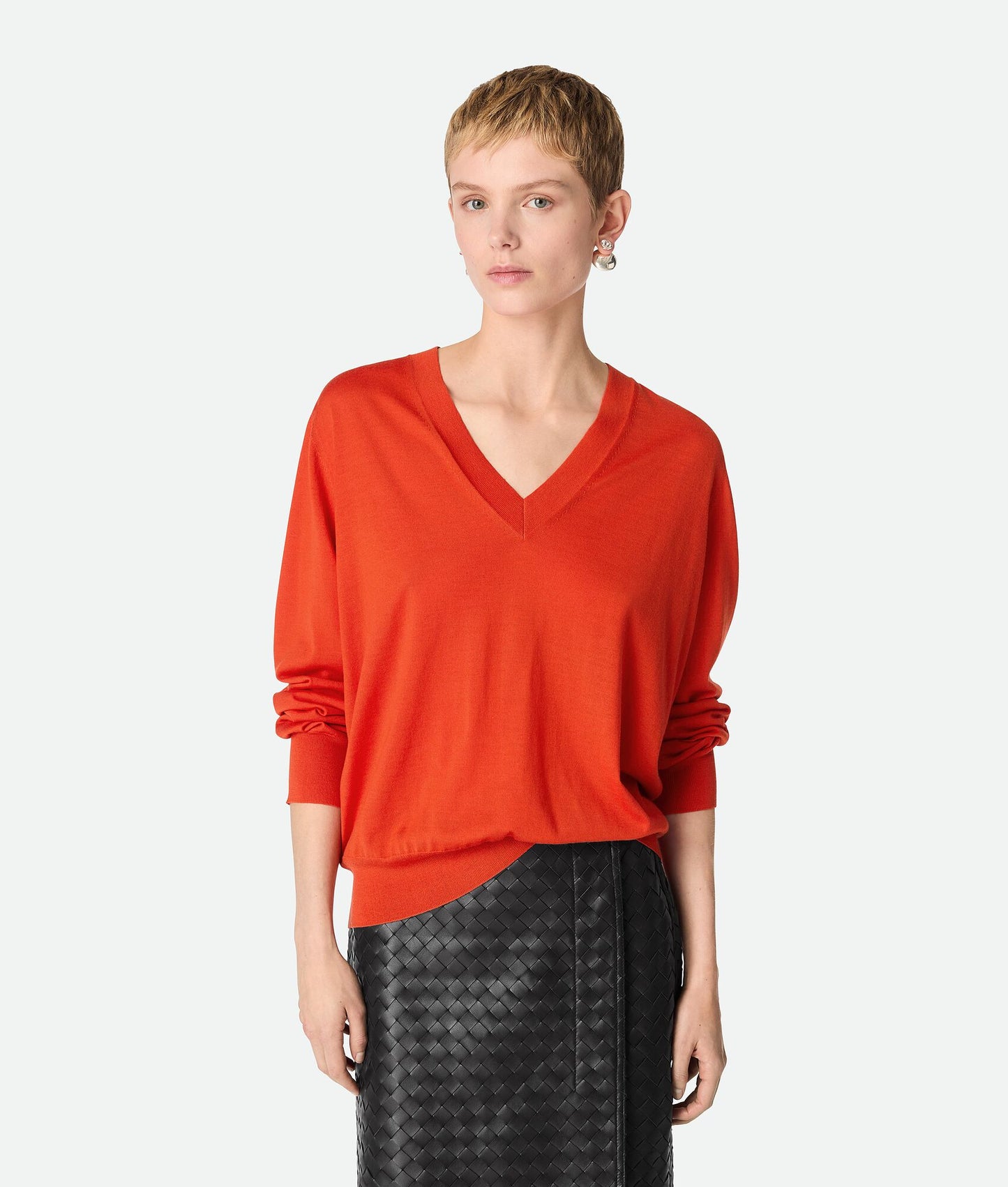 Bottega Veneta Sweaters Orange 811516V4B706233