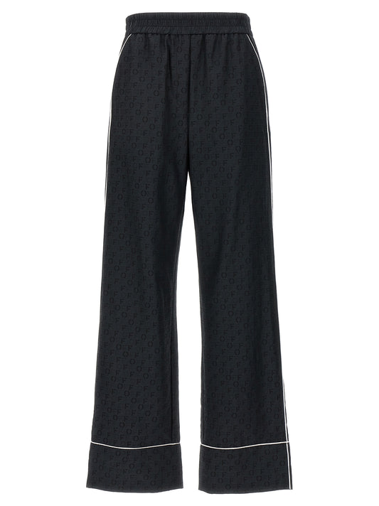 Off-White 'OFF JACQUARD PAJAMA' PANTS OWCA186C99FAB00110001000