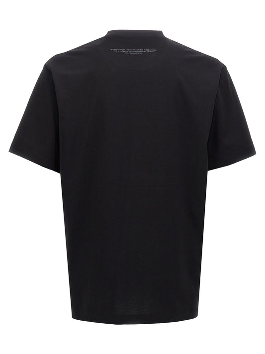 Y-3 LOGO PRINT T-SHIRT JE9282BLACK