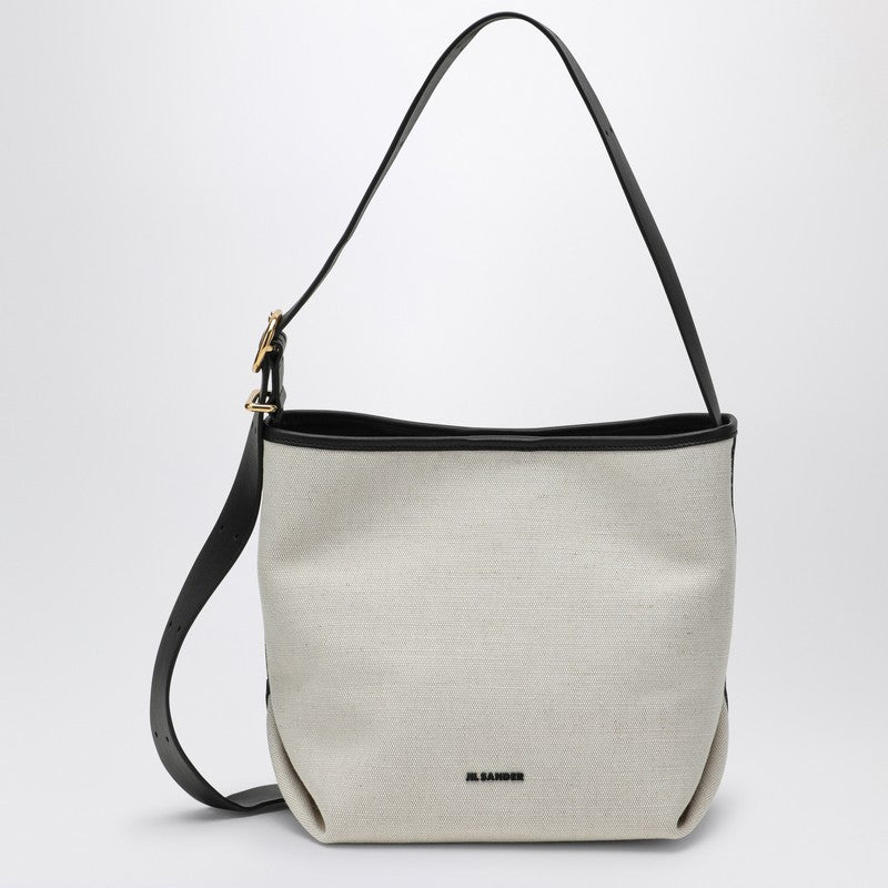 Jil Sander Folded canvas small tote bag J07ZH0017P7115P_JILSA-280