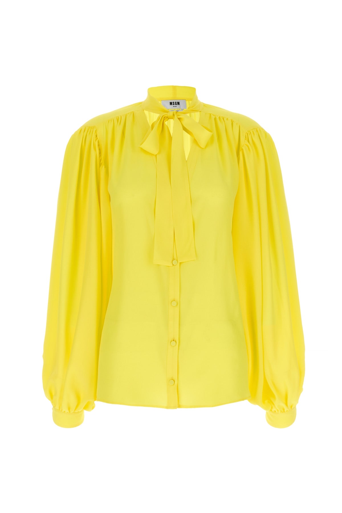 MSGM BOW SHIRT 3641MDE2424710606