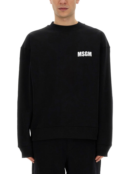 MSGM SWEATSHIRT WITH LOGO 3640MM12924700199