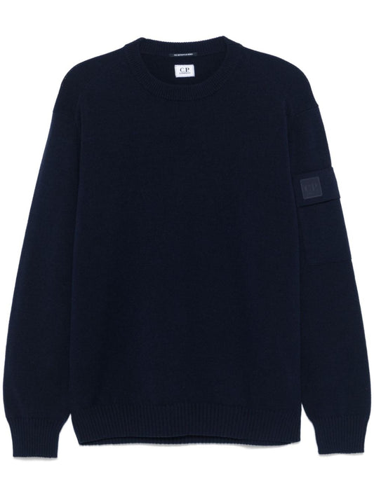 C.P. Company METROPOLIS Sweaters Blue 17CLKN017A005528A897