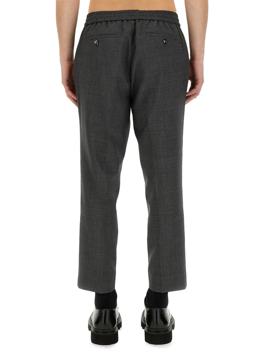 AMI Paris WOOL PANTS HTR206WV0043055