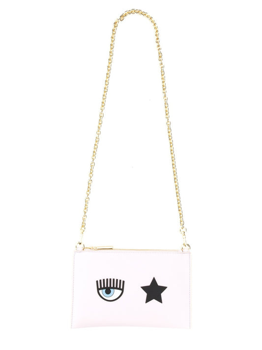 CHIARA FERRAGNI EYE STAR CLUTCH BAG 74SB4BOXZS735439