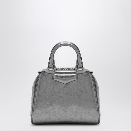 GIVENCHY Silver grey Antigona Cube nano bag BB50ZUB1Q9P_GIV-070