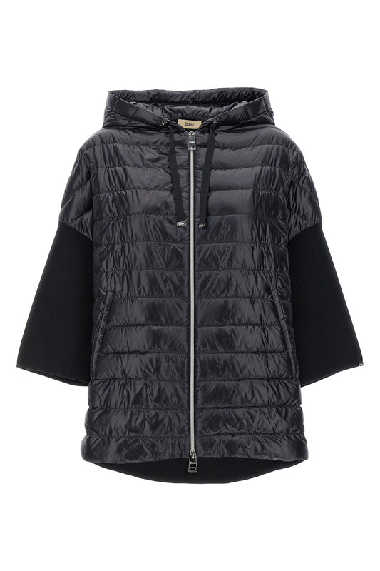 Herno KNIT INSERT DOWN JACKET MP000139D720529300