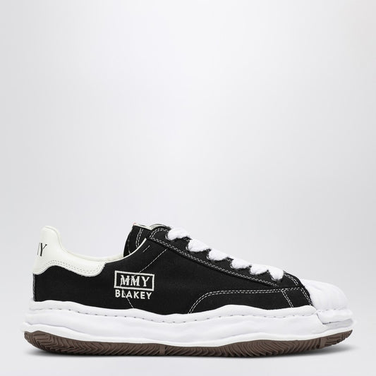 Maison Mihara Yasuhiro Black canvas Blakey low-top sneakers A08FW735COP_MIHAR-BLK