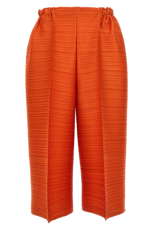 PLEATS PLEASE ISSEY MIYAKE 'THICKER BOUNCE' PANTS PP38JF41326