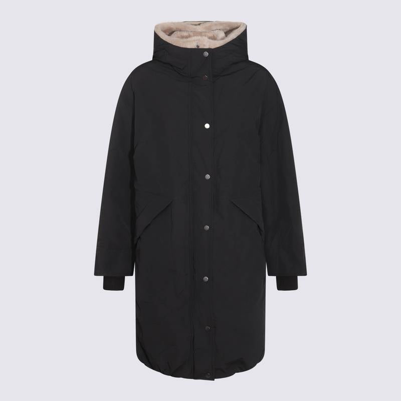 Brunello Cucinelli Coats Black MD5999701C101