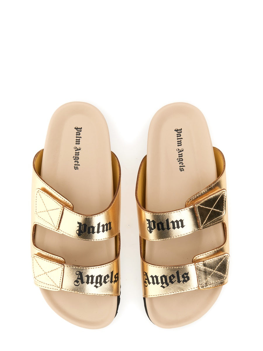 Palm Angels SANDAL WITH LOGO PWIH019S23LEA0017661