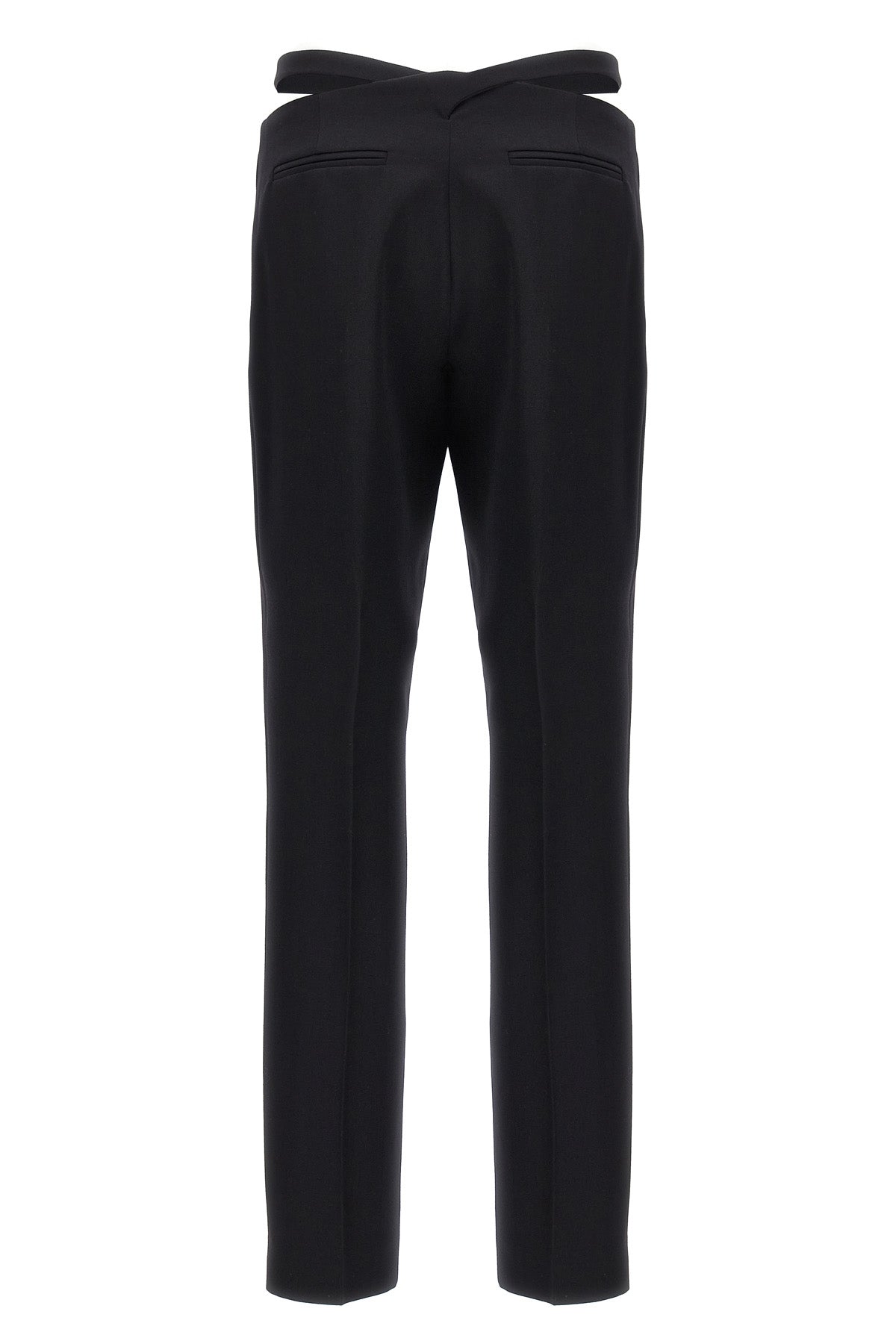 THE ATTICO BELT DETAIL TROUSERS 241WCP167W046100