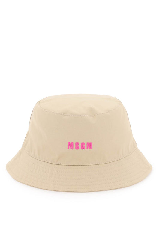 MSGM cotton bucket hat with embroidery 3441MDL0323710423B