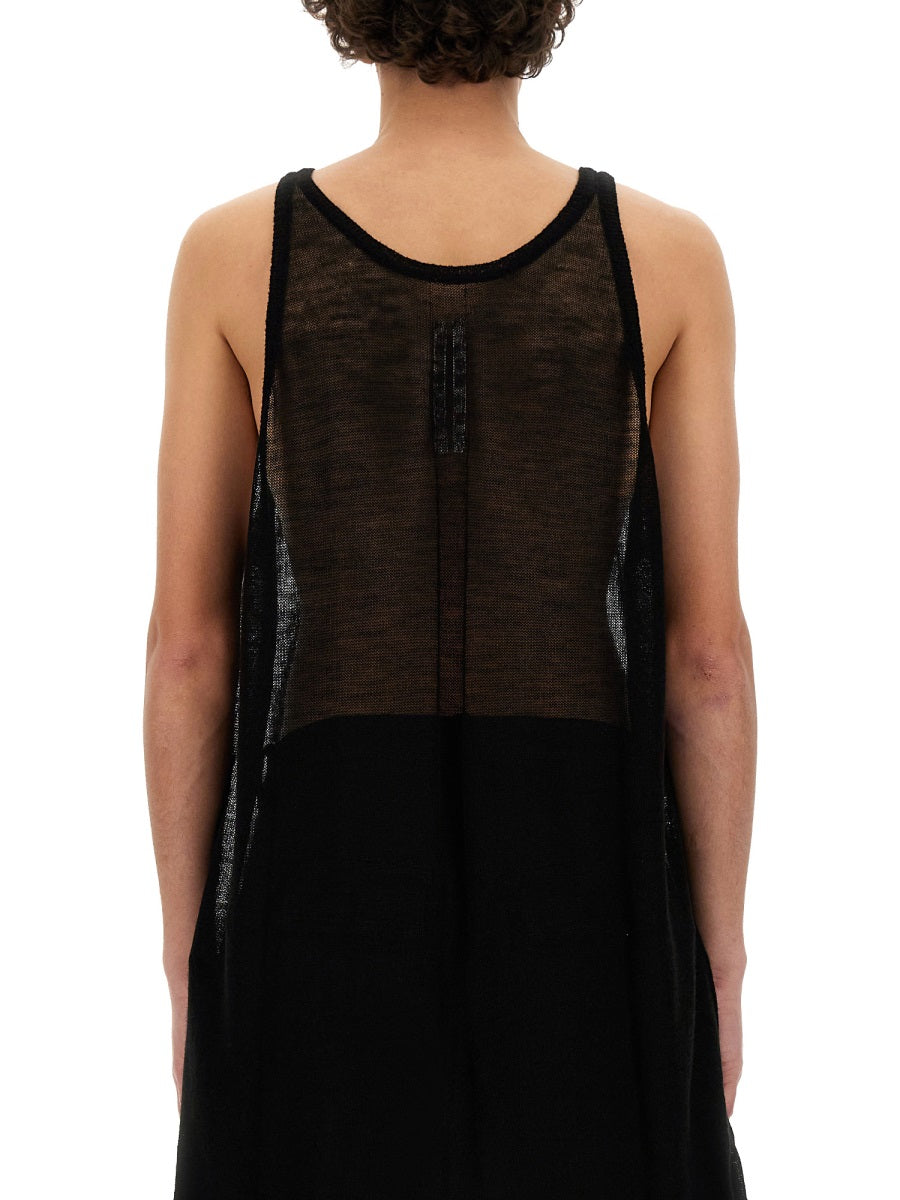 Rick Owens KNITTED TANK TOP RR01D3662KM09